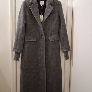 Favorite Daughter Classic Gray Trench Coat